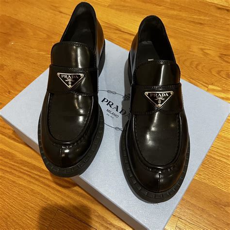 used prada loafers